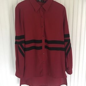 ASOS button up tunic